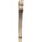 Ekena Millwork Legacy Block Rough Sawn Bracket, Douglas Fir, 4"W x 36"D x 42"H BKT04X36X42LEC05RDF - alternate 3